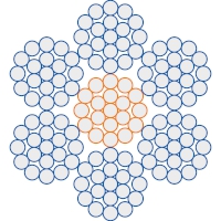 Drahtseil 6x19M-WSC