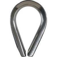 Kausche INOX-A4-050 Seil-Ø 5.0 mm