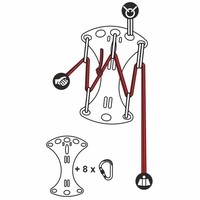 Abseilbremse TOTEM 884.00 orange