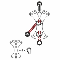 Abseilbremse TOTEM 884.00 orange